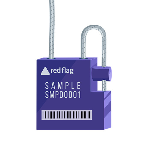 Duplexeal cable seal in blue