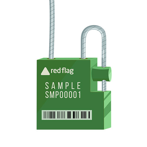 Duplexeal cable seal in green